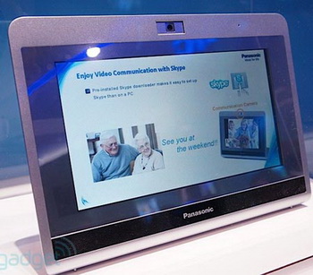 Panasonic tablet for Skype